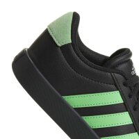 adidas VL Court 3.0 Sneaker Kinder - cblack/scrgrn/carbon