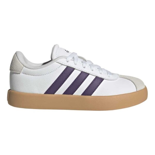 adidas VL Court 3.0 Sneaker Kinder - ftwwht/violet/gum3