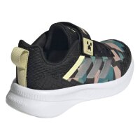 adidas Minecraft Fortarun 4.0 Sneaker Kinder - cblack/msilve/duayel