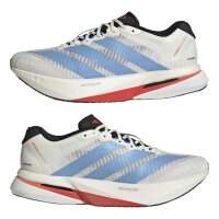adidas Adizero Boston 13 Laufschuhe Herren - owhite/ltblue/goldmt