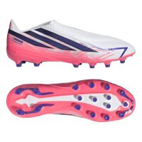 adidas F50 Hyperfast League Laceless AG Fußballschuhe Herren - ftwwht/solpur/soltur