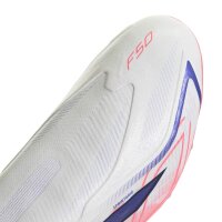 adidas F50 Hyperfast League Laceless AG Fußballschuhe Herren - ftwwht/solpur/soltur