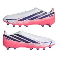 adidas F50 Hyperfast League Laceless AG Fußballschuhe Herren - ftwwht/solpur/soltur