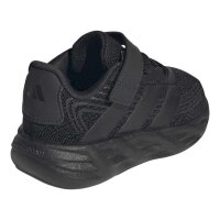 adidas Galaxy 8 Elastic Lace Sneaker Baby - cblack/cblack/cblack