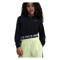 Nike Pro Dri-Fit Fleece Sweatshirtjacke Kinder - schwarz
