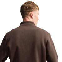 Nike Club Fleece Half-Zip Sweatshirt Herren - braun