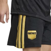 adidas FN Shrt kurze Hose Kinder - black/goldmt