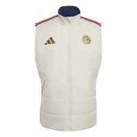 adidas FC Bayern Winvst Weste Herren - aluminium/nindig