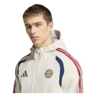 adidas FC Bayern Rain Jacken Herren - aluminium/nindig
