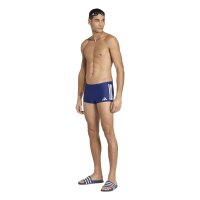 adidas 3-Stripes Badehose Herren - dkblue/white
