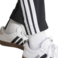 adidas Essentials Three Stripes Woven lange Hose Herren - black/white