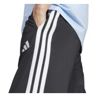 adidas Essentials Three Stripes Woven lange Hose Herren - black/white