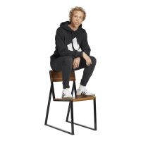 adidas Essentials Big Logo French Terry Hoodie Herren - black/white