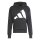 adidas Essentials Big Logo French Terry Hoodie Herren - black/white