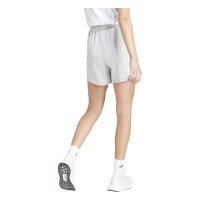 adidas Essentials 3-Stripes Cotton kurze Hose Damen - lgreyh/white