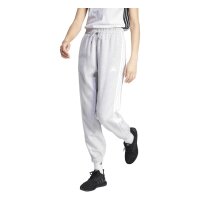 adidas Essentials 3-Stripes Fleece Loose lange Hose Damen...