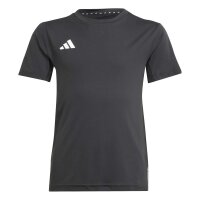 adidas Team T-Shirt Kinder - black/white