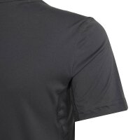 adidas Team T-Shirt Kinder - black/white