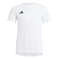 adidas Team T-Shirt Kinder - white/black