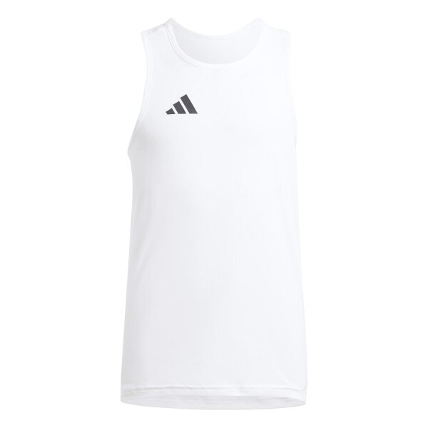 adidas Team Ärmelloses Shirt Kinder - white/black