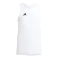adidas Team Ärmelloses Shirt Kinder - white/black