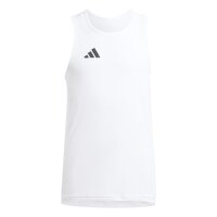 adidas Team Ärmelloses Shirt Kinder - white/black