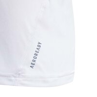 adidas Team Ärmelloses Shirt Kinder - white/black