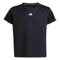 adidas Train Essentials Regular Fit Logo Training T-Shirt Kinder - black/white
