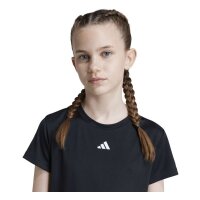 adidas Train Essentials Regular Fit Logo Training T-Shirt Kinder - black/white