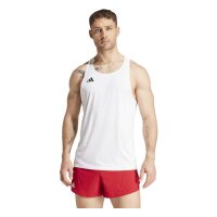 adidas Adizero Essentials Running Ärmelloses Shirt Herren - white
