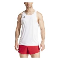adidas Adizero Essentials Running Ärmelloses Shirt Herren - white