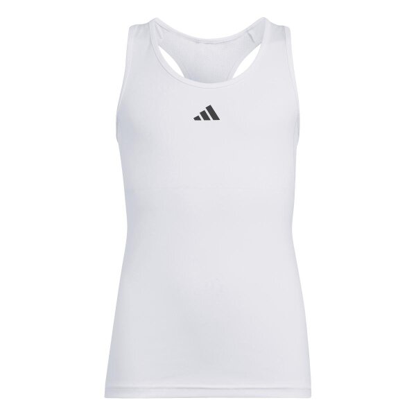 adidas Techfit Tanktop Kinder - white/black