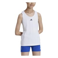 adidas Techfit Tanktop Kinder - white/black