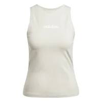 adidas Essentials Linear Slim Cotton Tanktop Damen -...
