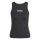 adidas Essentials Linear Slim Cotton Tanktop Damen - black/white