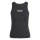 adidas Essentials Linear Slim Cotton Tanktop Damen - black/white