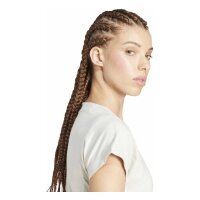 adidas Essentials Linear Cotton T-Shirt Damen - wonalu/white