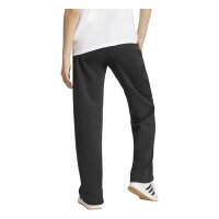 adidas Essentials S Logo Feel Cozy Open Hem lange Hose Damen - black/white