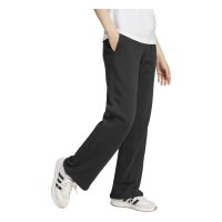 adidas Essentials S Logo Feel Cozy Open Hem lange Hose Damen - black/white
