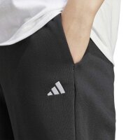 adidas Essentials S Logo Feel Cozy Open Hem lange Hose Damen - black/white