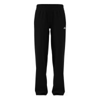 adidas Essentials S Logo Feel Cozy Open Hem lange Hose Damen - black/white