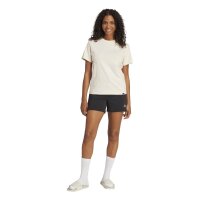 adidas Essentials S Logo Feel Cozy kurze Hose Damen - black/white