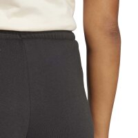 adidas Essentials S Logo Feel Cozy kurze Hose Damen - black/white
