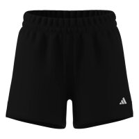 adidas Essentials S Logo Feel Cozy kurze Hose Damen - black/white