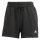 adidas Essentials S Logo Feel Cozy kurze Hose Damen - black/white