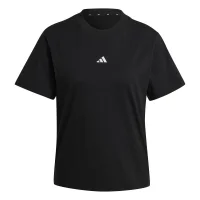 adidas Essentials S Logo Cotton T-Shirt Damen - black/white