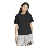 adidas Essentials S Logo Cotton T-Shirt Damen - black/white