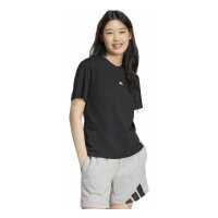 adidas Essentials S Logo Cotton T-Shirt Damen - black/white