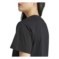 adidas Essentials S Logo Cotton T-Shirt Damen - black/white