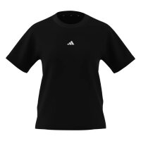 adidas Essentials S Logo Cotton T-Shirt Damen - black/white